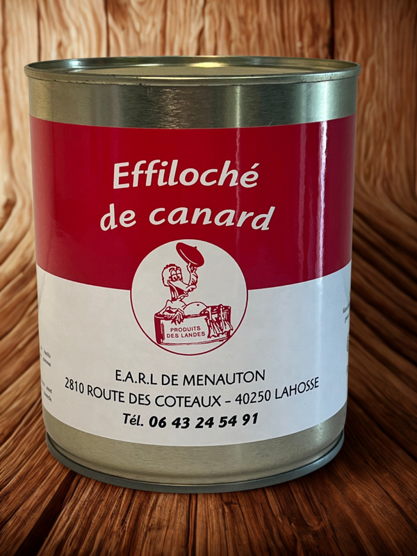 Effiloché de canard