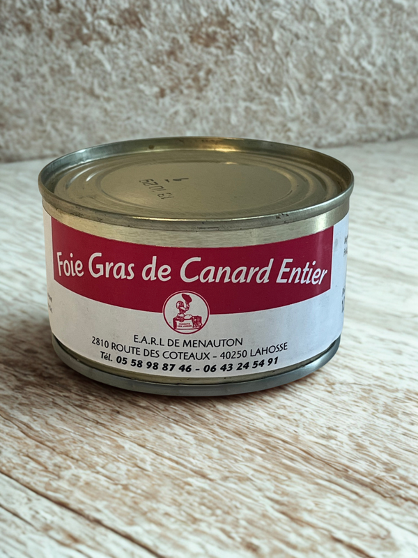 Foie gras de canard entier - Boîte 120gr