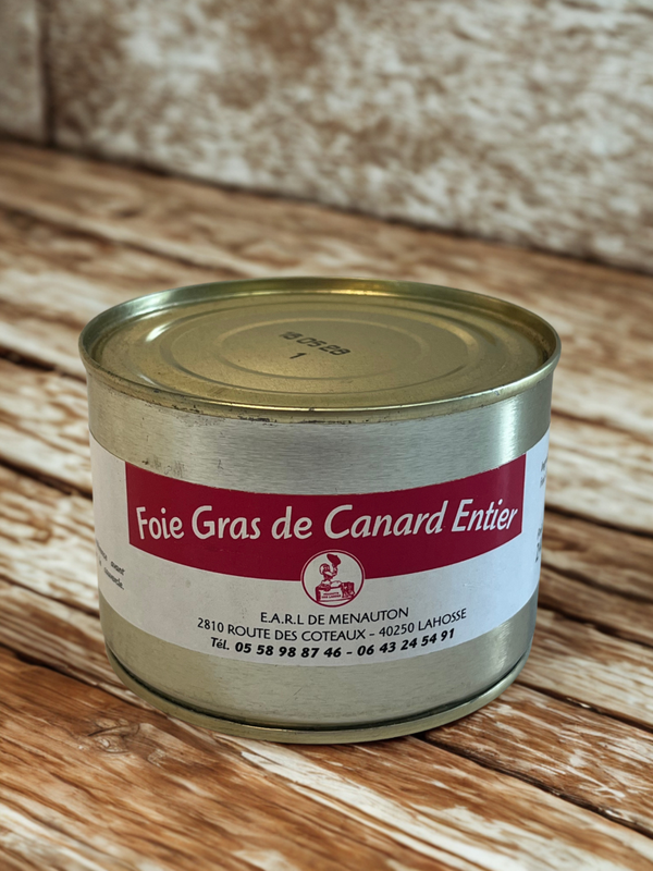 Foie gras de canard entier - Boîte 240gr