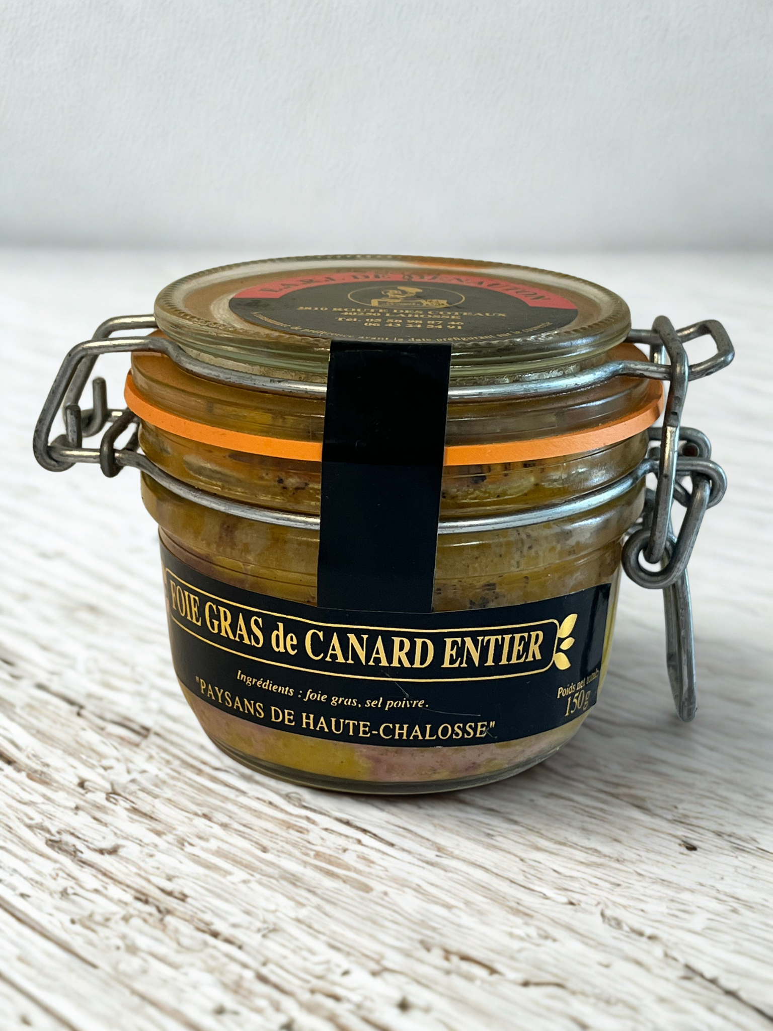 Foie gras de canard entier - Bocal 150gr
