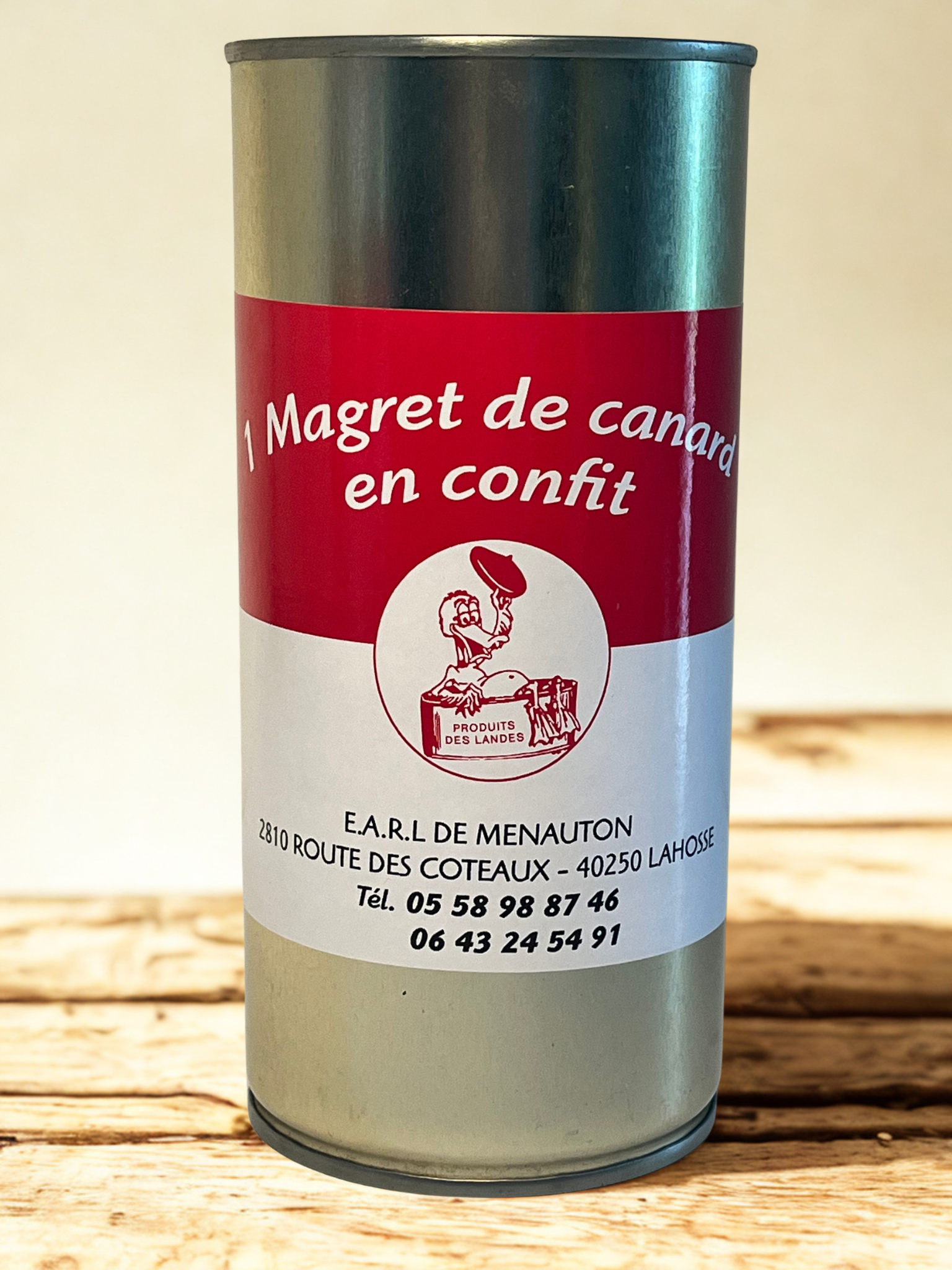 Confit de canard  - 1 Magret