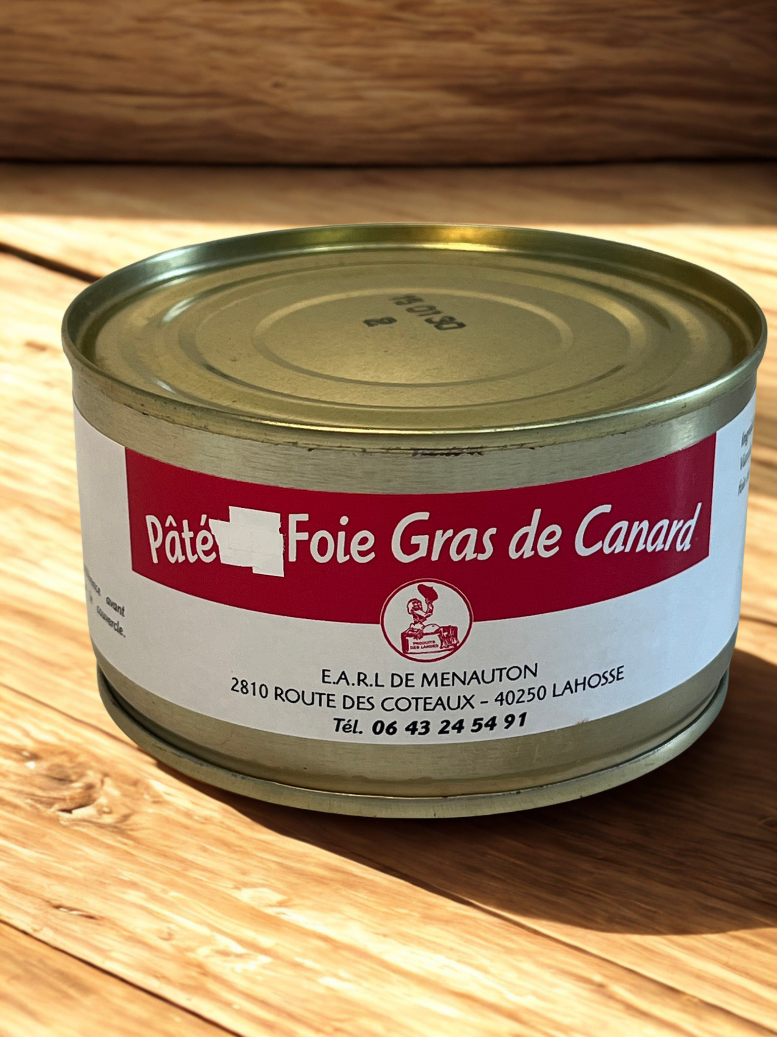 Paté au Foie Gras - Boîte 200gr