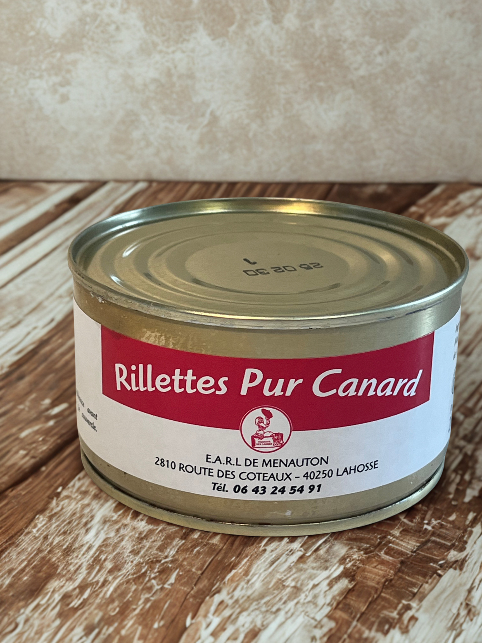 Rillette Pur Canard - 250gr