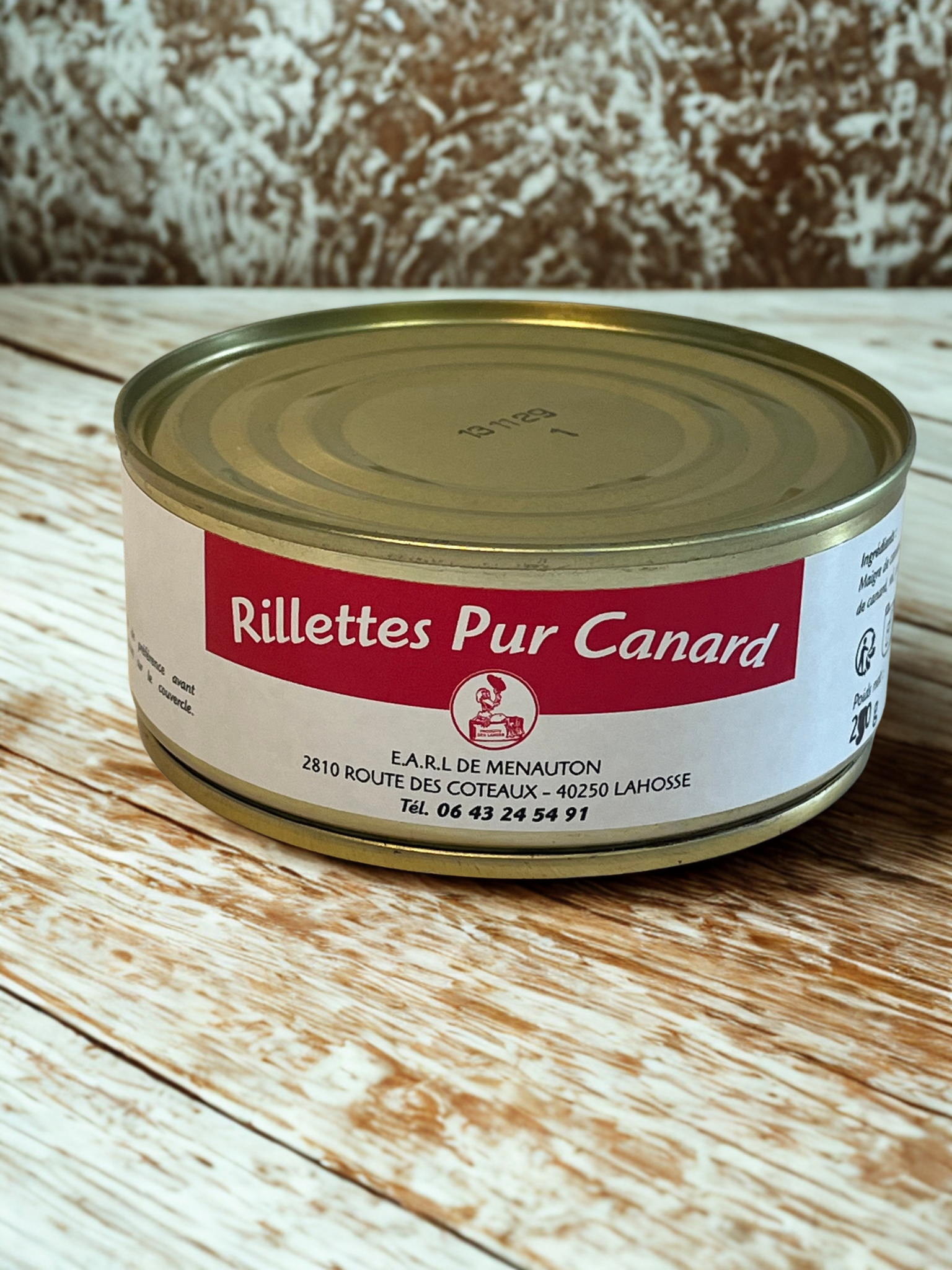 Rillette Pur Canard - 200gr