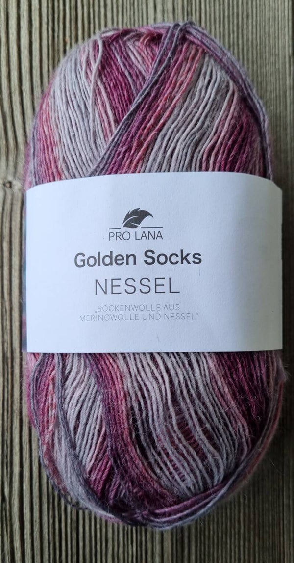 Nessel  grau/rot 80