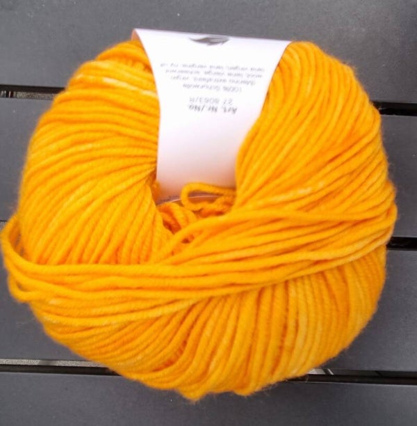 Merino Pur 125 Retro gelb 122