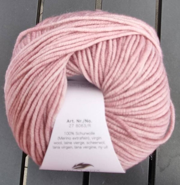 Merino Pur 125 Retro helles altrosa 132