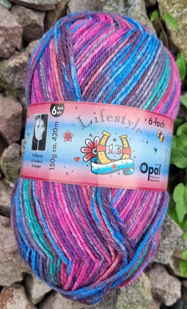 Opal Lifesstyle pink/blau 9876