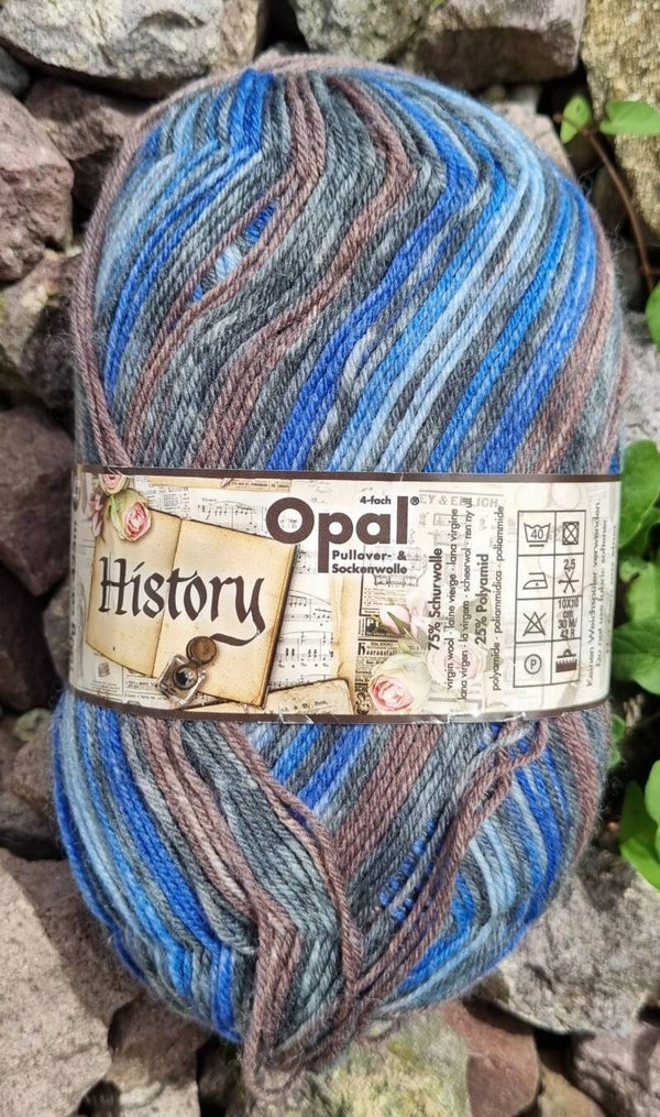 Opal Hystory blau 9703