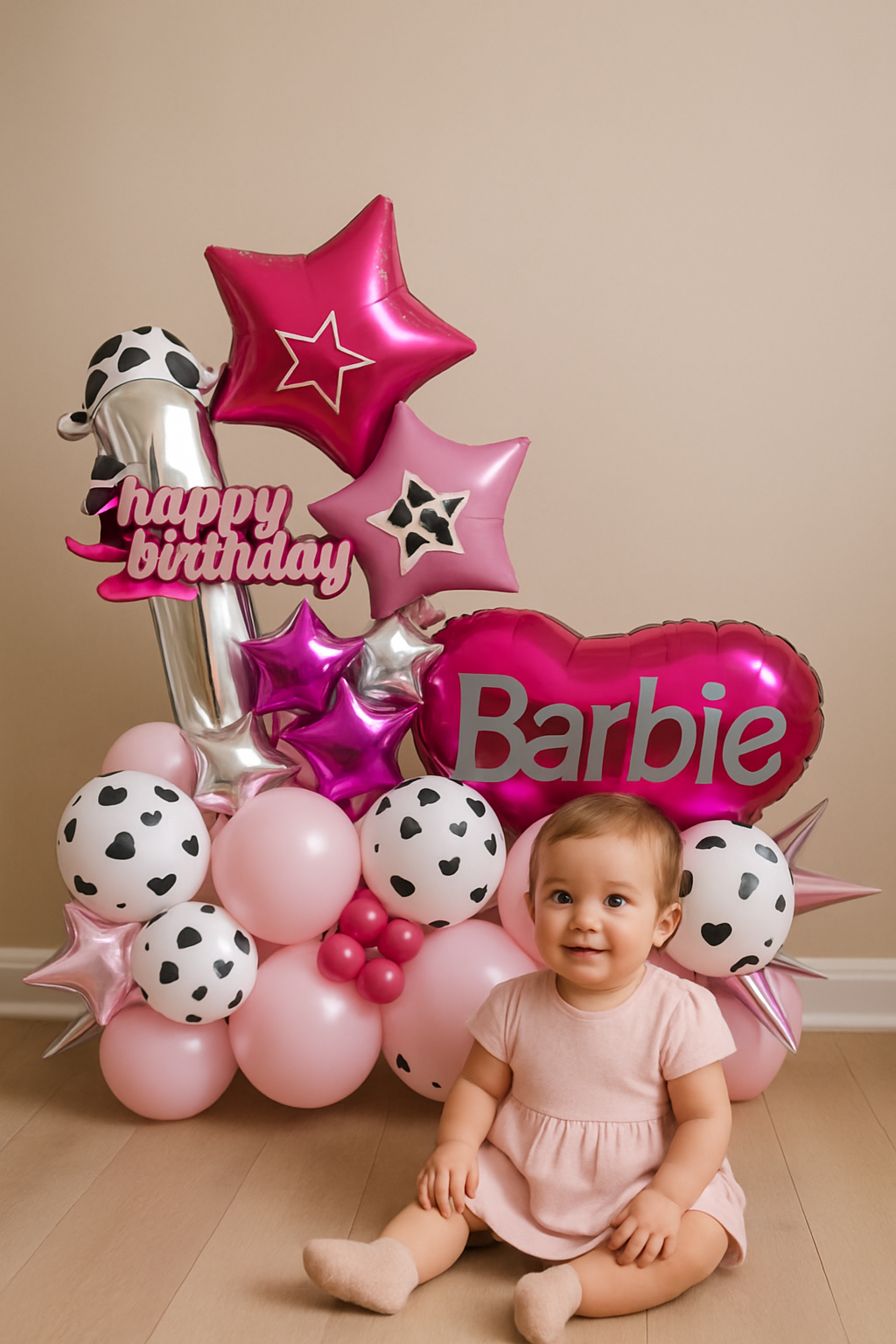 The Luxe pop Balloon Arrangement