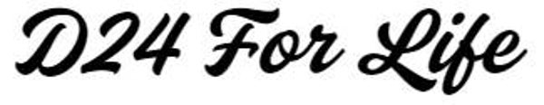 D24 for life Dekal