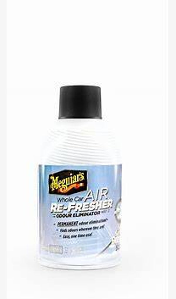 Meguiar's G16602EU Whole Car Air Re-Fresher Odour Eliminator Mist Sweet Summer Breeze Scent Air Bomb