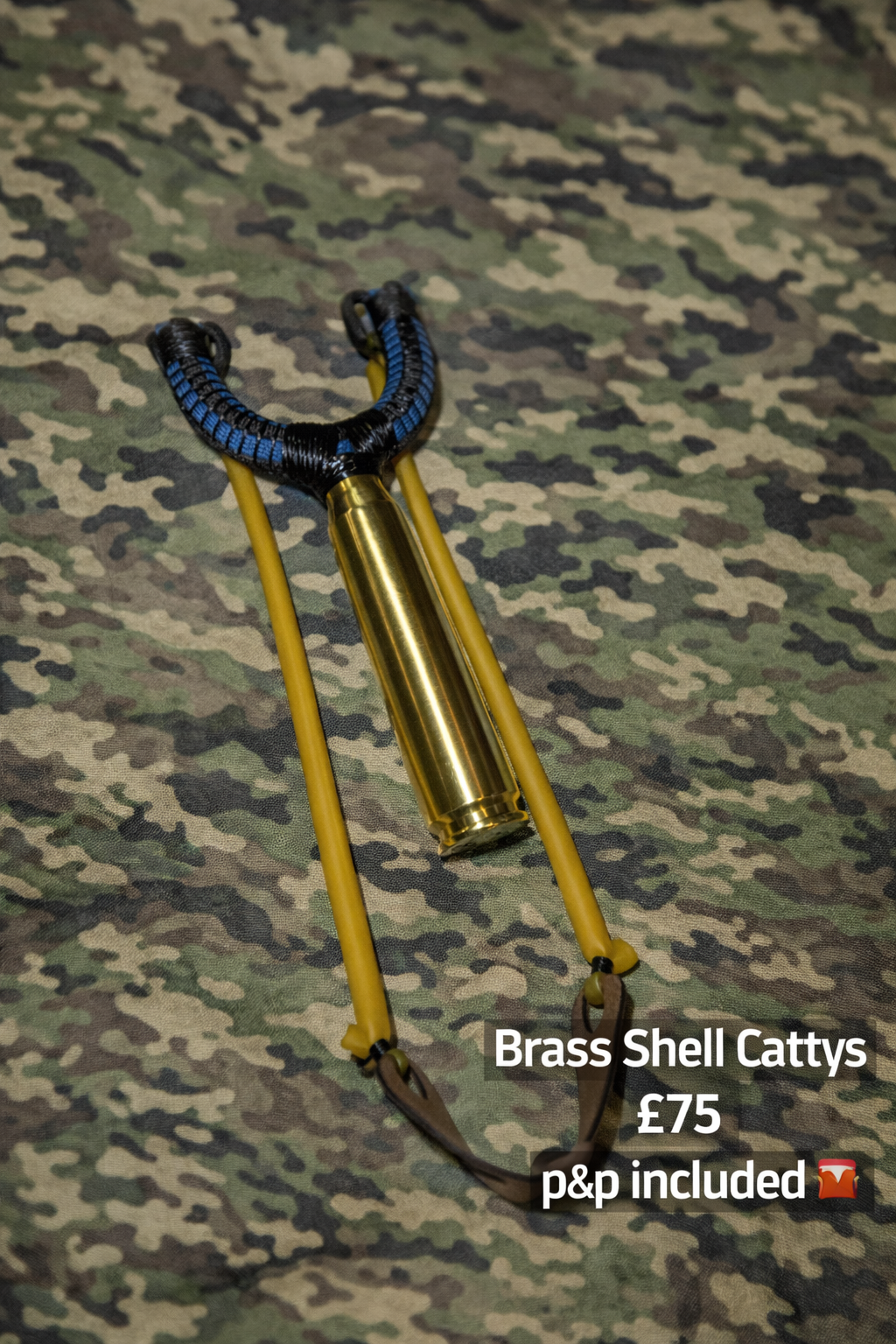 Brass shell catty