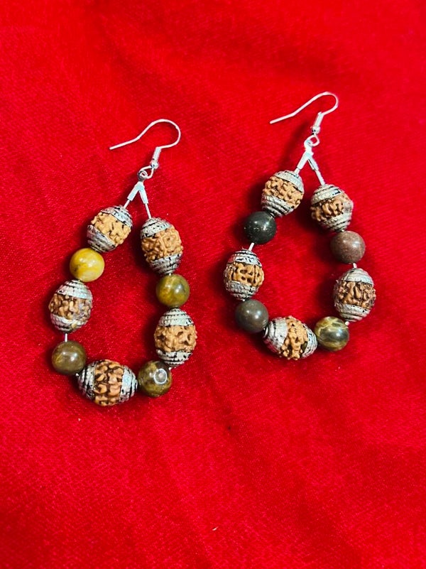 Mookaite and Rudraksh