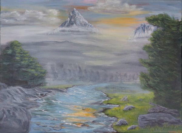 La Rivière Embrumée / Misty River