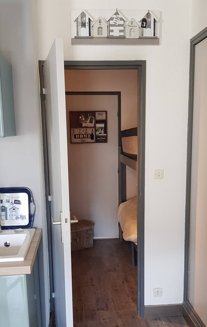 Coin chambre séparé du salon