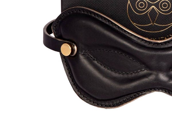 MASK EYES - genuine leather