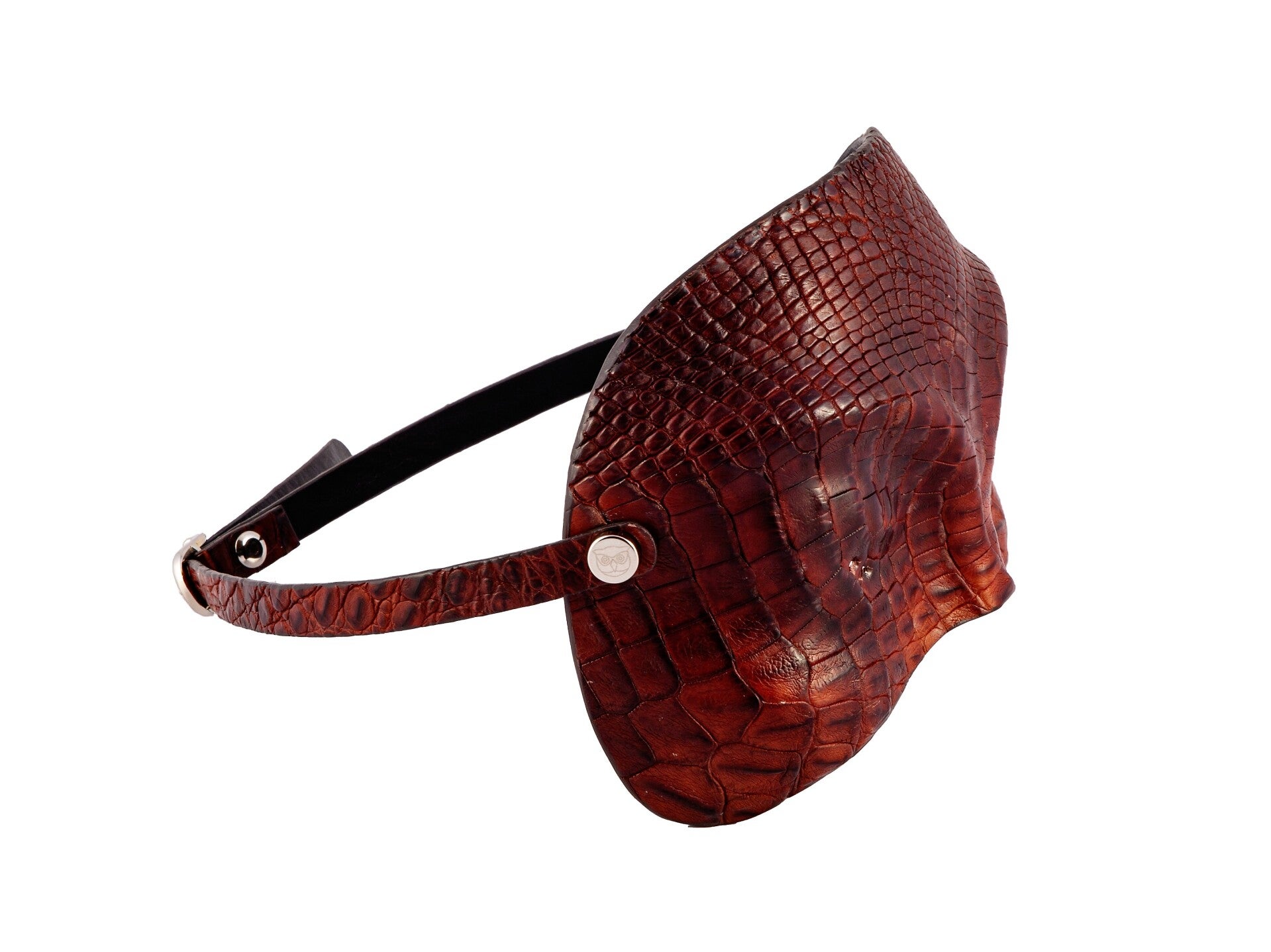 MASK MERCURIO - Crocodile leather