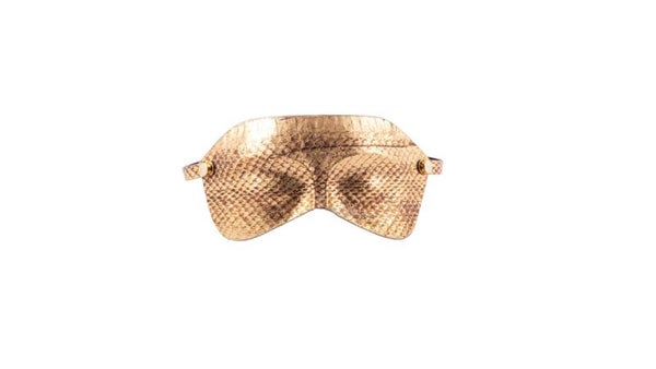 MASK MERCURIO - genuine Python leather