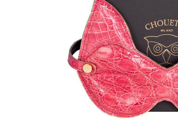 MASK CAT - genuine Crocodile leather