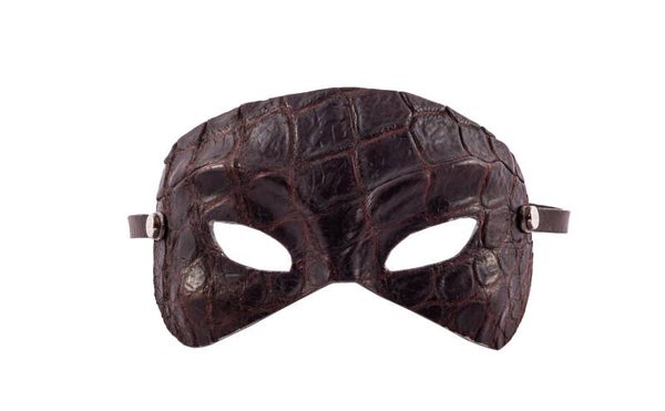MASK MERCURIO - genuine Crocodile leather