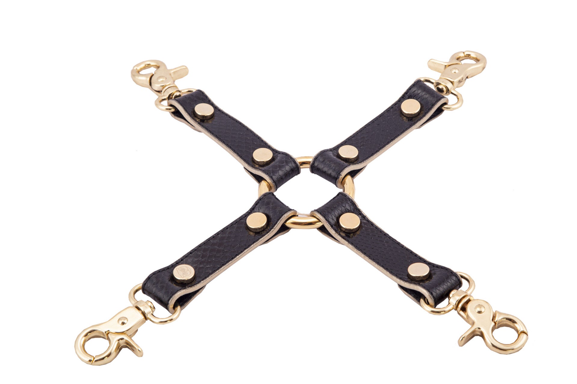 HOG TIE - genuine Watersnake leather - diff. COLOURS