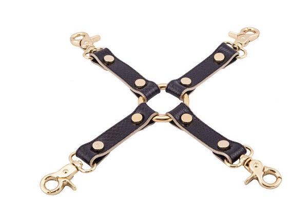 HOG TIE - genuine Watersnake leather - diff. COLOURS