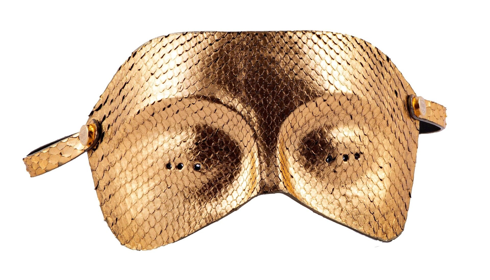 MASK ERIS - genuine Watersnake leather