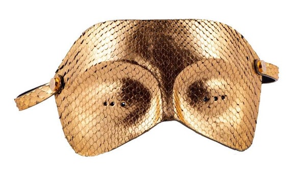 MASK ERIS - genuine Watersnake leather