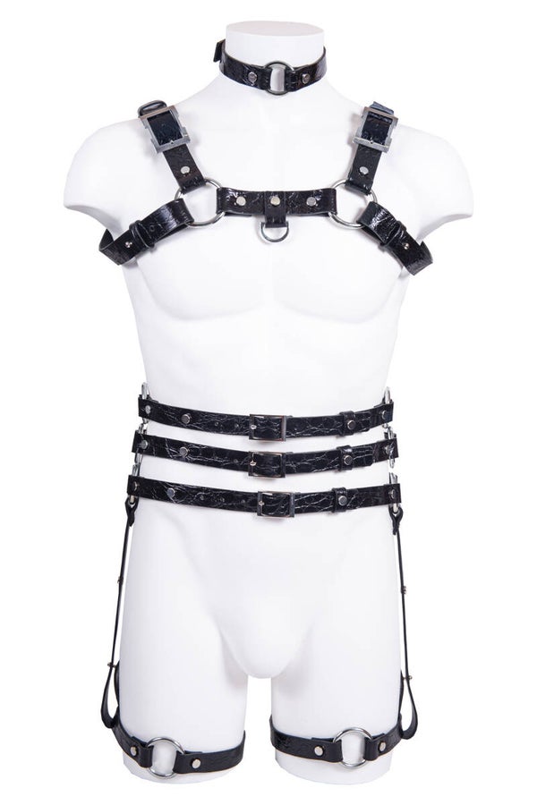 CROCODILE FULL SET - genuine Crocodile leather