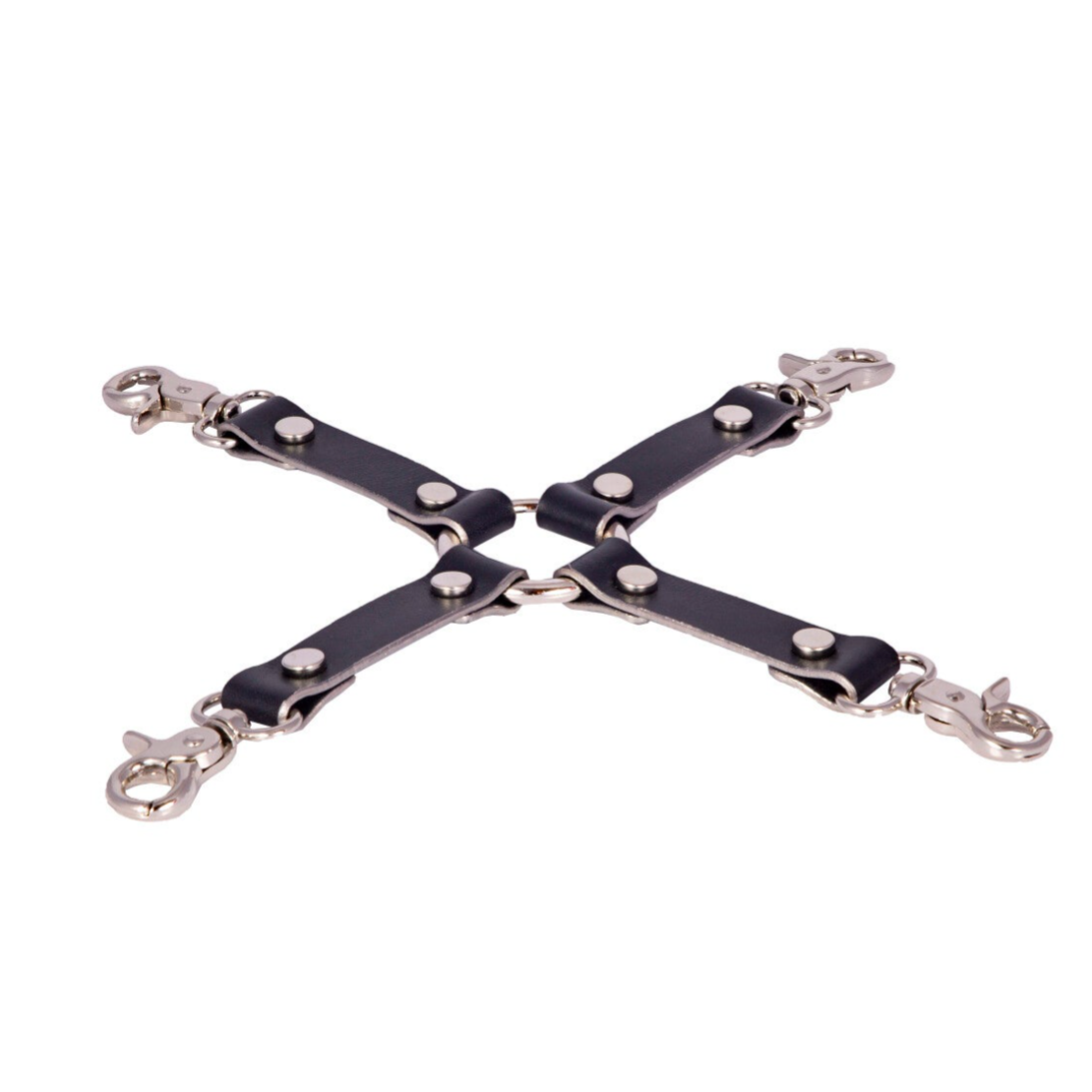 HOG TIE - Leather, black