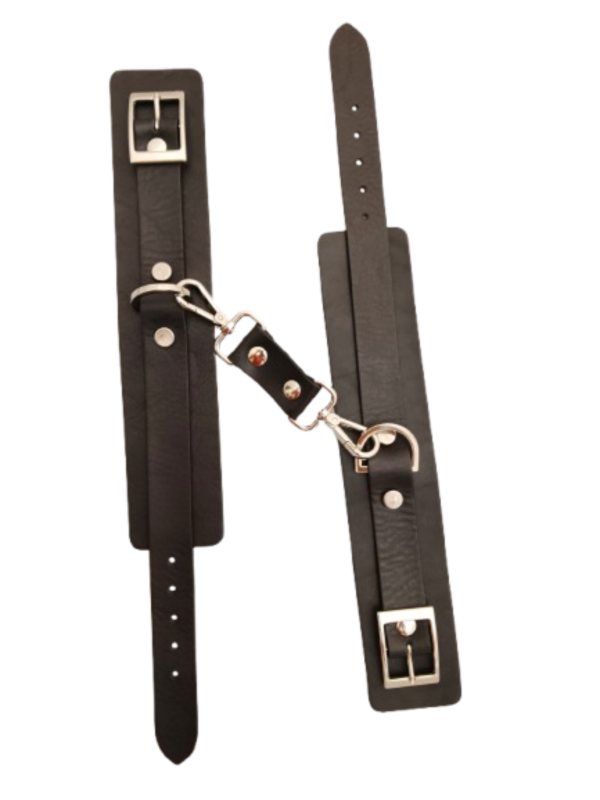 ANKLECUFF - Leather, black