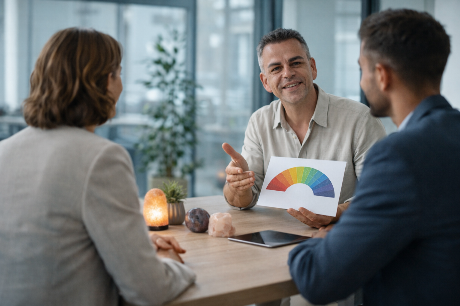 Holistische begeleiding voor bedrijven en teams, met aandacht voor bewustzijn, lichaam en onderliggende dynamieken bij Corpus Spiritus