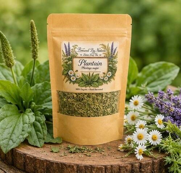 Loose Leaf Plantain “Plantago major” 1oz