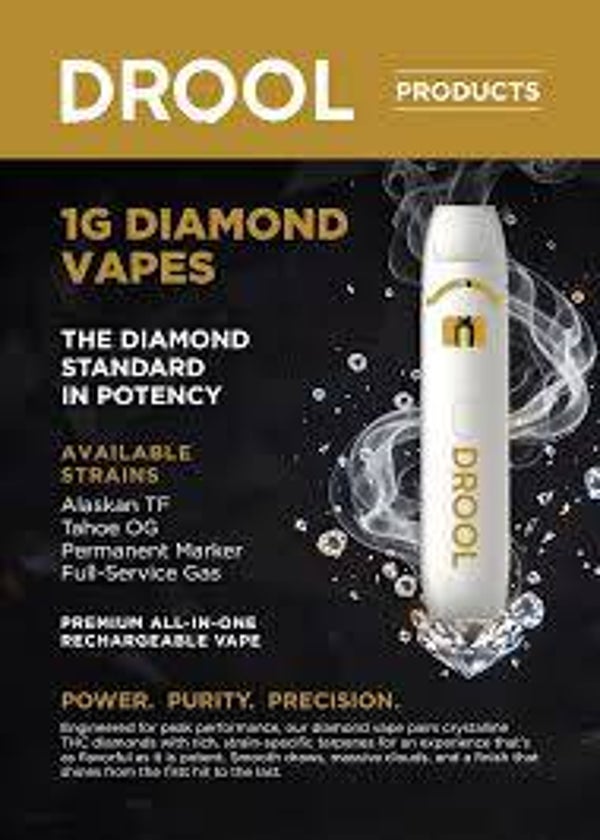 Drool: Diamond Infused High Potency Vape