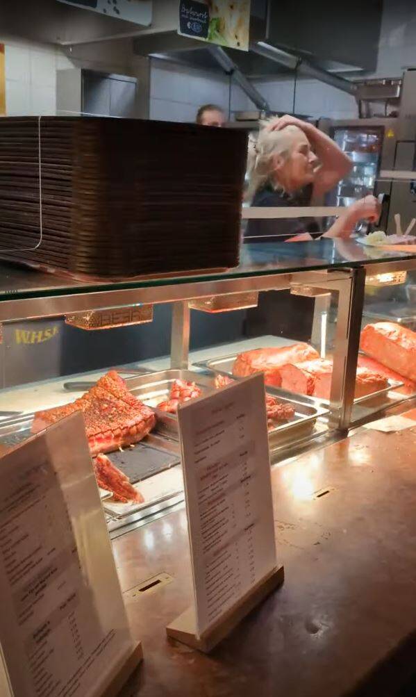 Roast pork and beef ready to eat