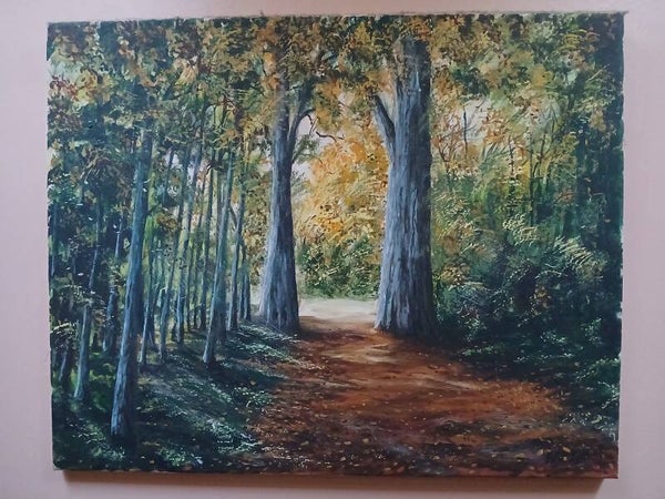 Fermanagh original oil painting by RG chestnutt