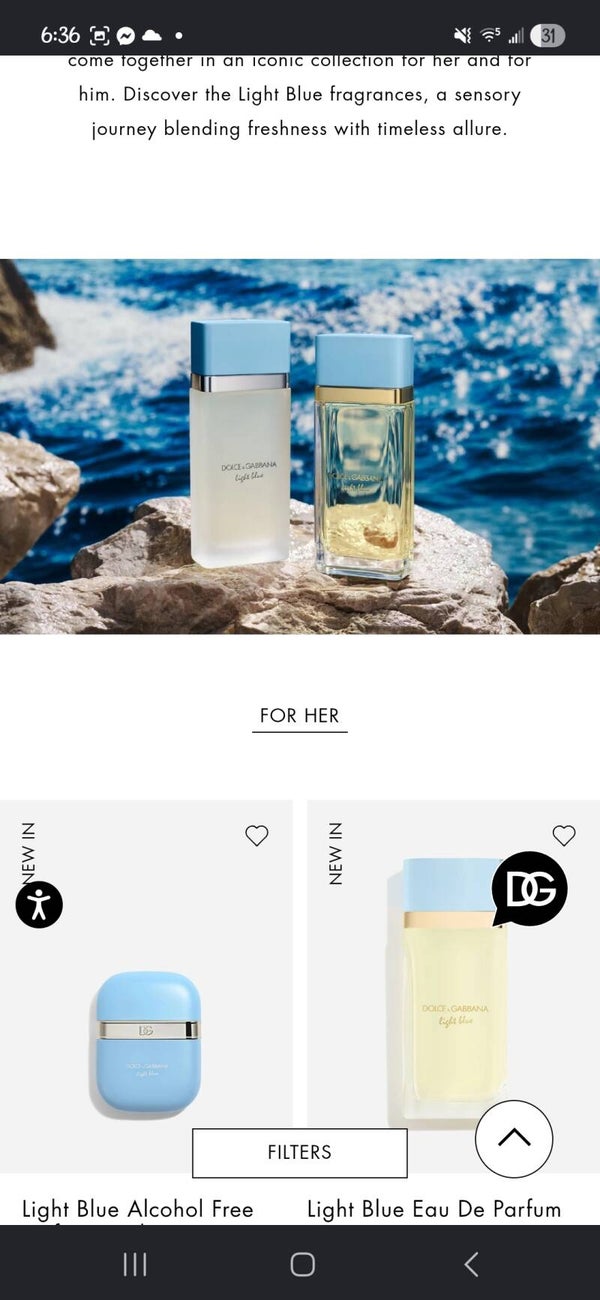 D&G light blue