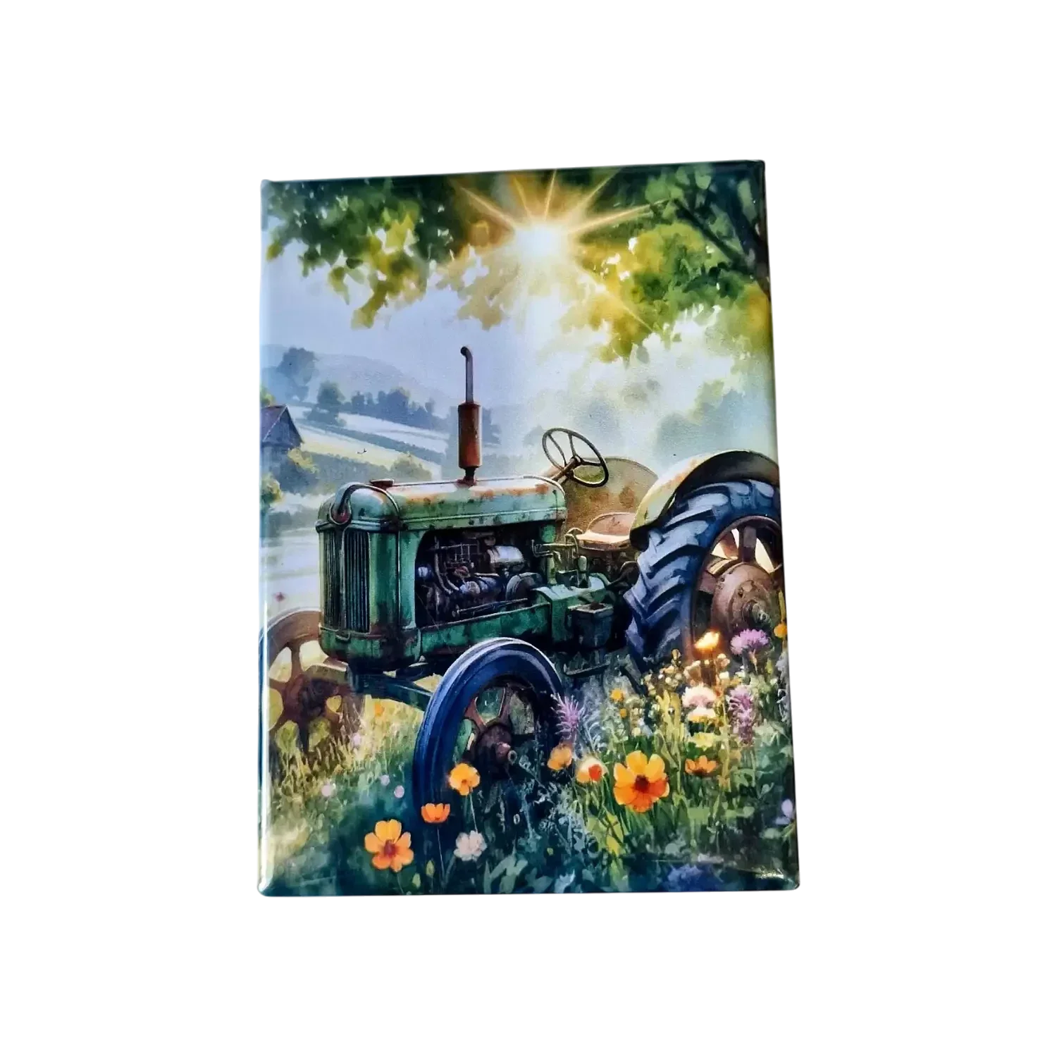 Tracteur Champêtre en Été
