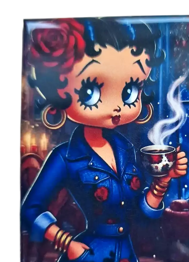Aimant Art Déco Betty Boop