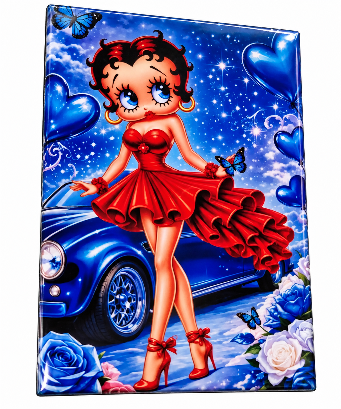 Amant Décoratif Betty en Rouge