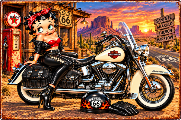 Betty Boop Harley-Davidson