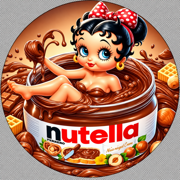 Betty Boop Nutella & Gaufres