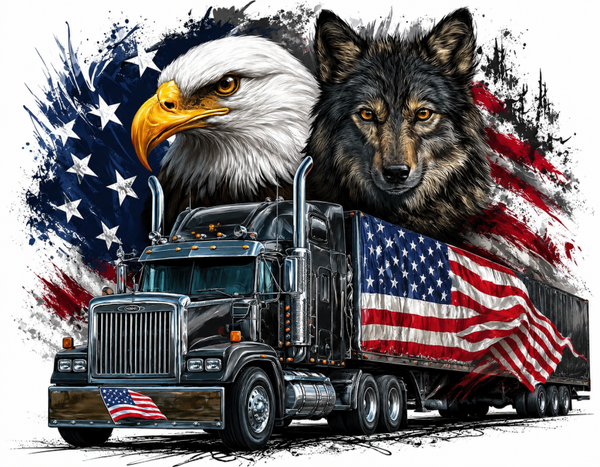 Camion Patriotique USA
