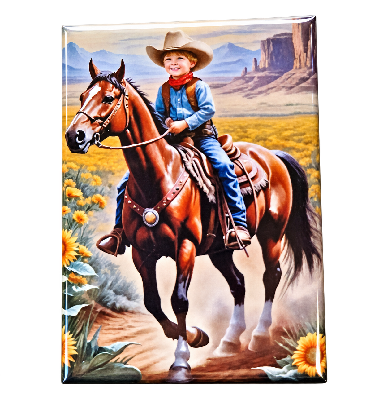 Cowboy Sur Cheval