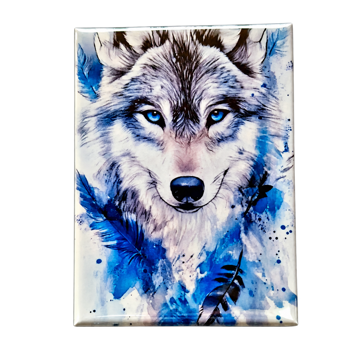 Loup Mystique Magnet