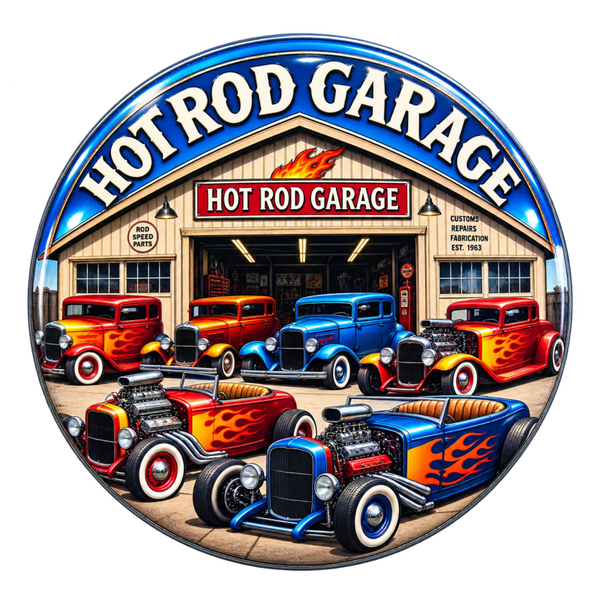 Hot Rod Garage Vintage