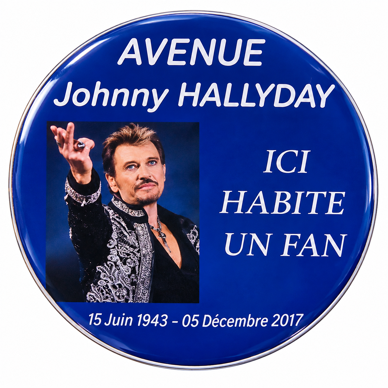 Magnet Johnny Hallyday