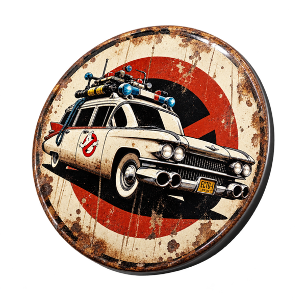 Magnet Vintage Métal Ghostbusters