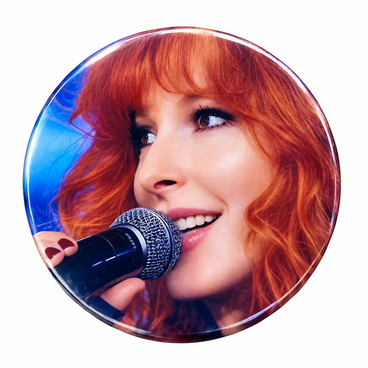 Mylène Farmer Magnet Ronde